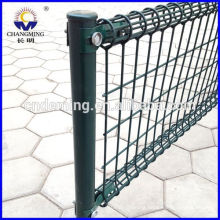 pvc coated/PE /powder coating welded wire mesh fence